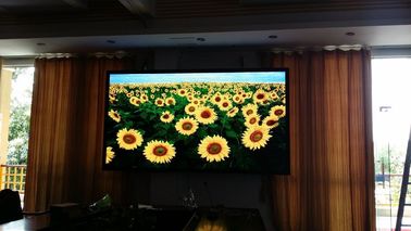 हाई ब्राइटनेस विज्ञापन रेंटल एलईडी स्क्रीन, आईपी 21 3 में 1 पी 6 इंडोर एलईडी वीडियो वॉल